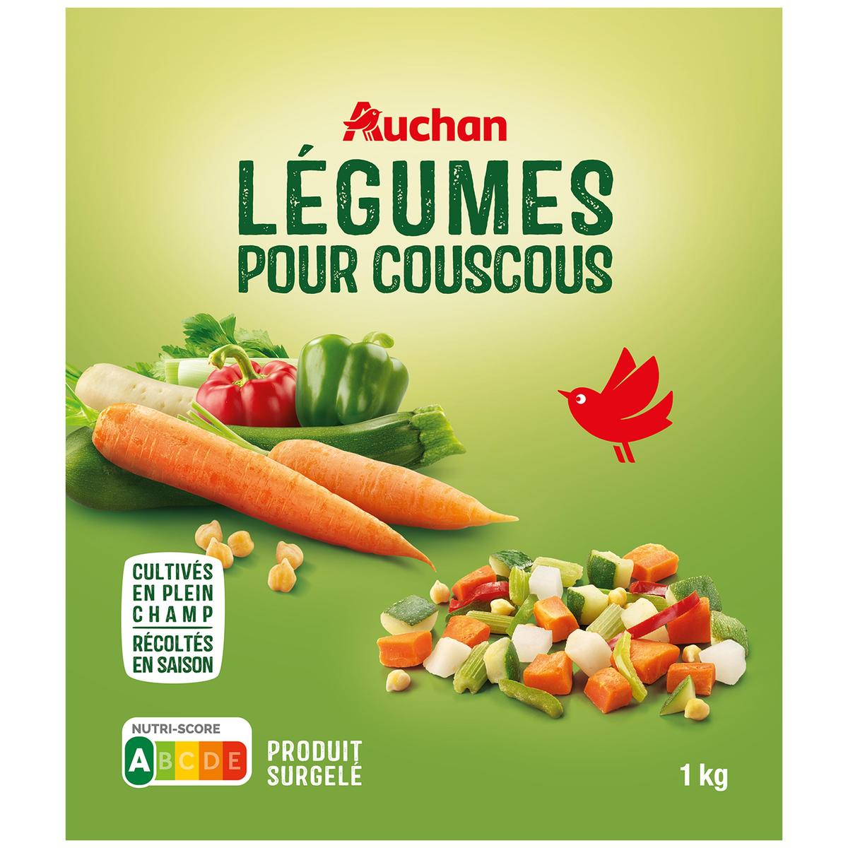 3254560100022 - Auchan - Légumes pour couscous