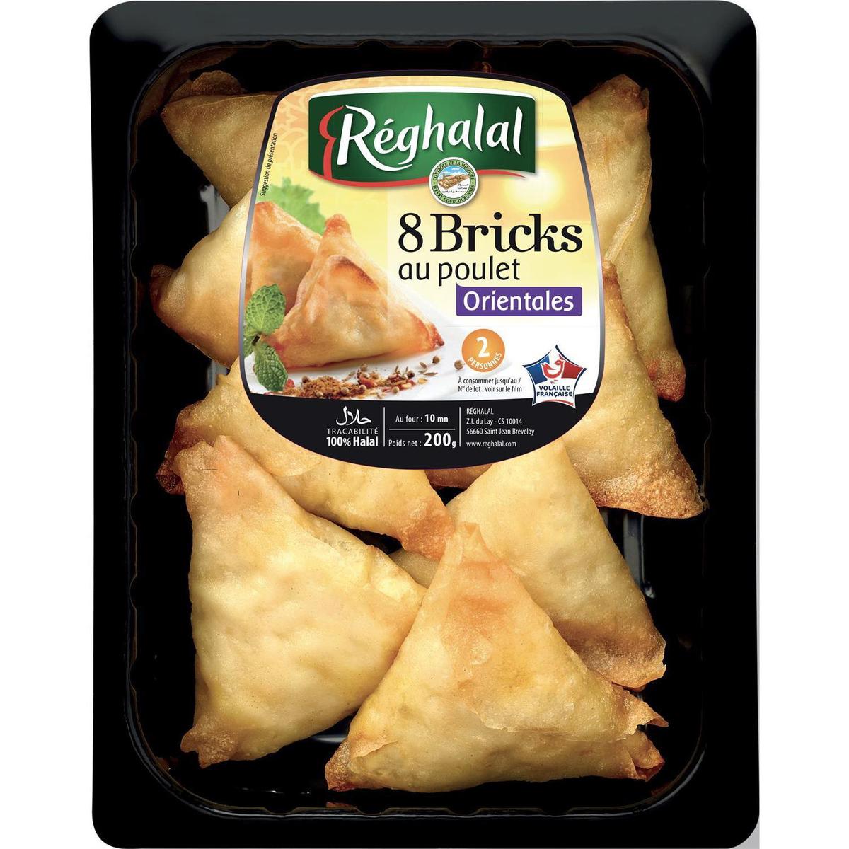 3366760040722 - Reghalal - Bricks au Poulet Oriental - Halal