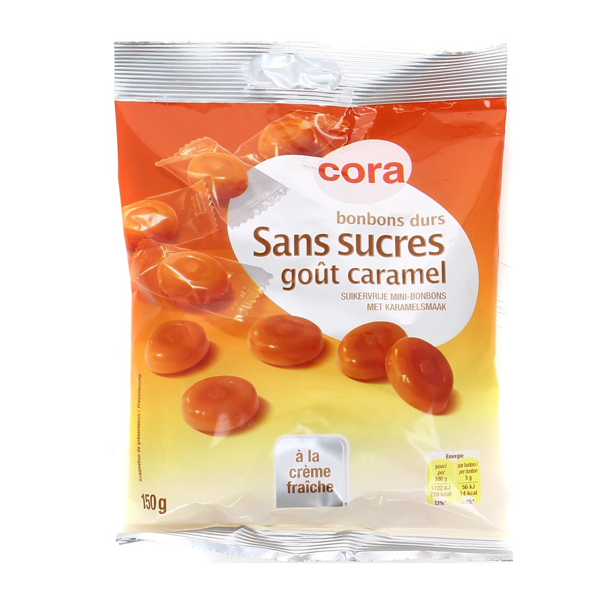 Cora - Bonbons tendres sans sucres au jus de fruits - Supermarchés Match