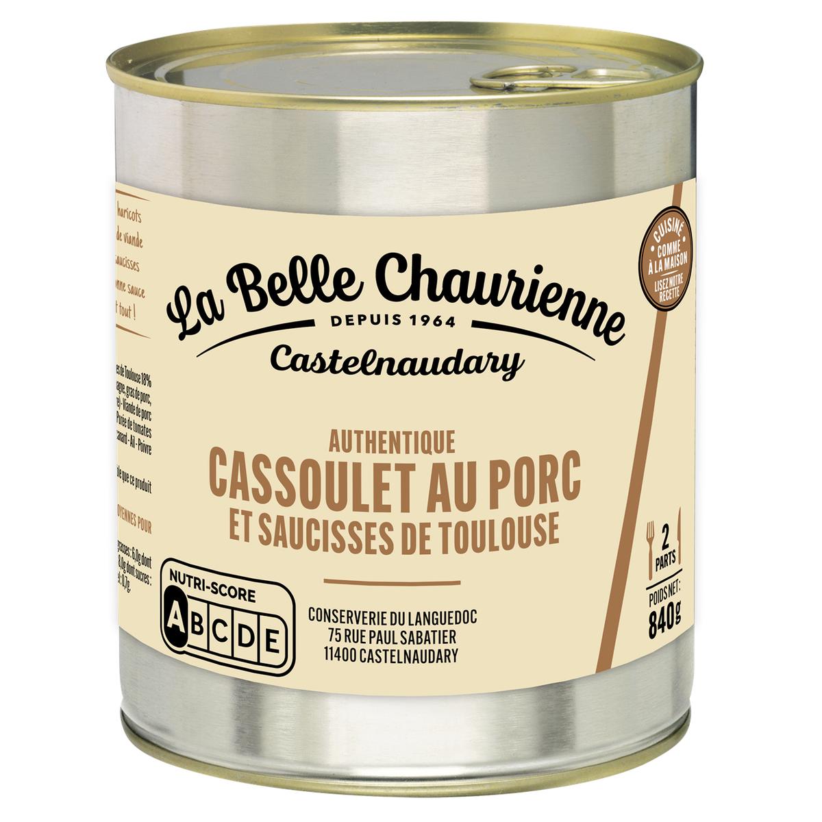 3245362071122 - La Belle Chaurienne - Cassoulet au Porc et Saucisses de Toulouse