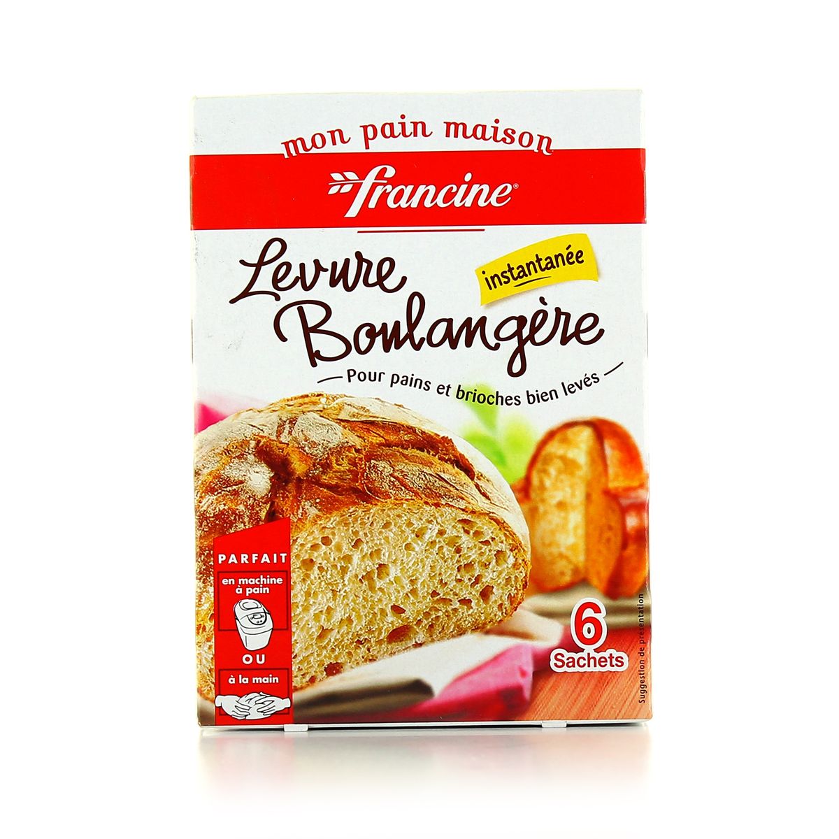 Francine Levure boulangère, 6x5g houra.fr