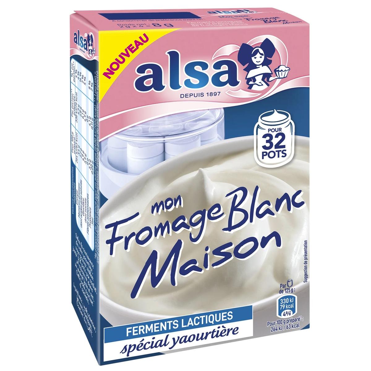 3027030032822 - Alsa - Preparation pour Fromage Blanc