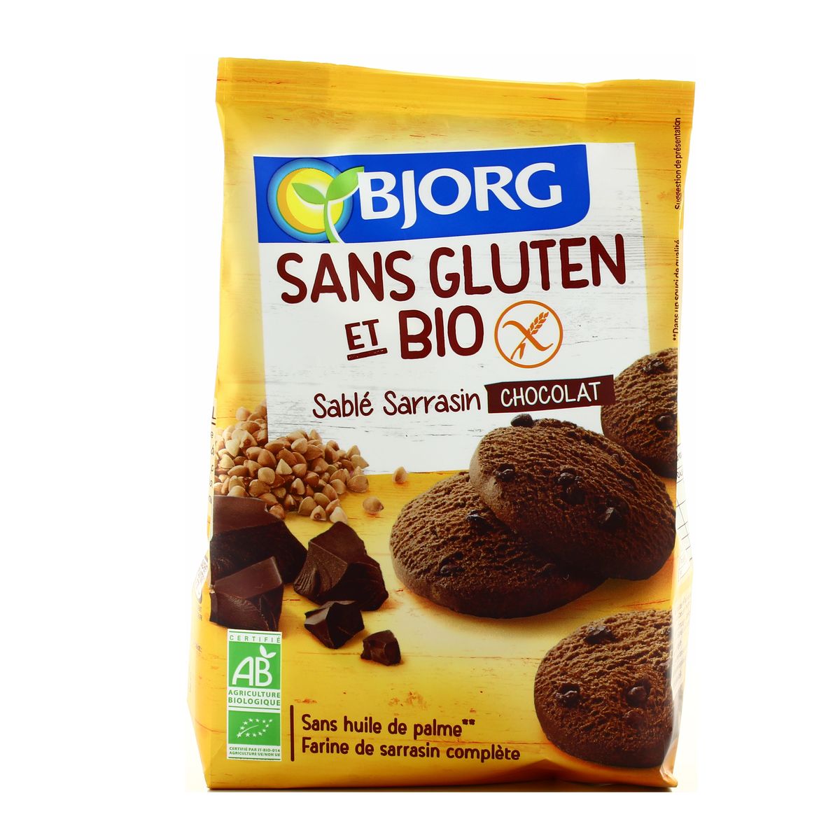 Achat Vente Bjorg Sable Sarrasin Chocolat Bio Et Sans Gluten 250g