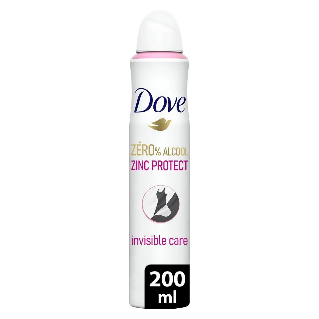 8720181455322 - Dove - Déodorant spray invisible care 0%