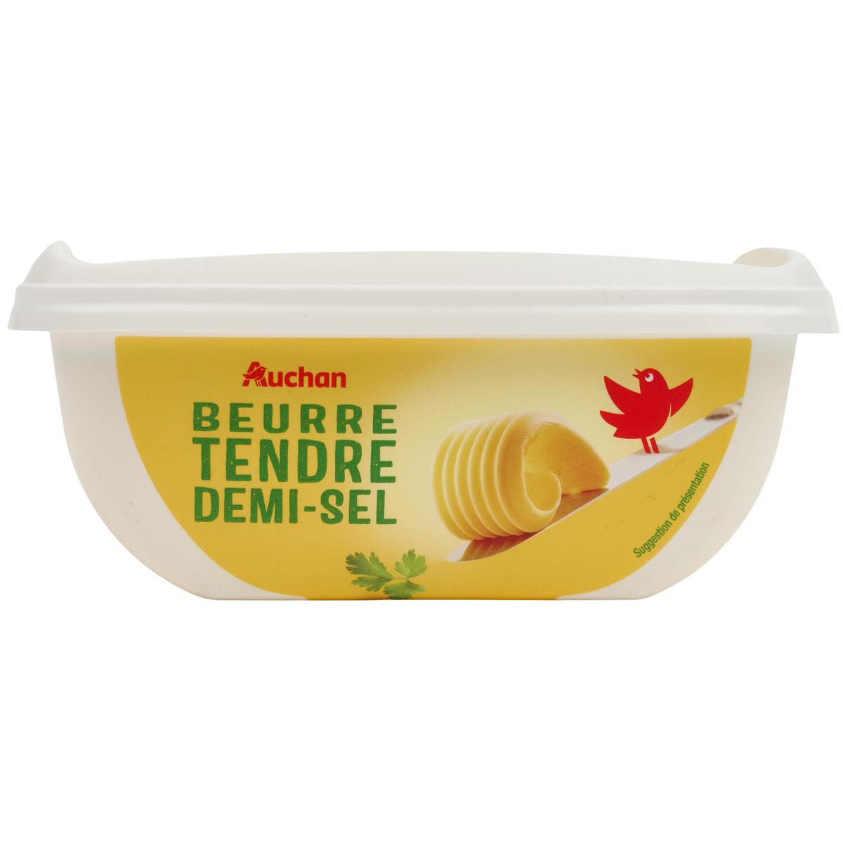 3596710035922 - Auchan - Beurre tendre demi sel