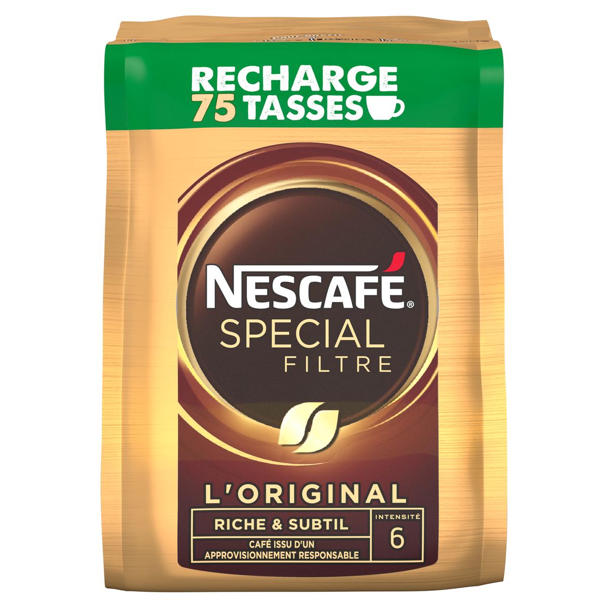 7613034056122 - Nescafé - Café Soluble Spécial filtre 75 tasses