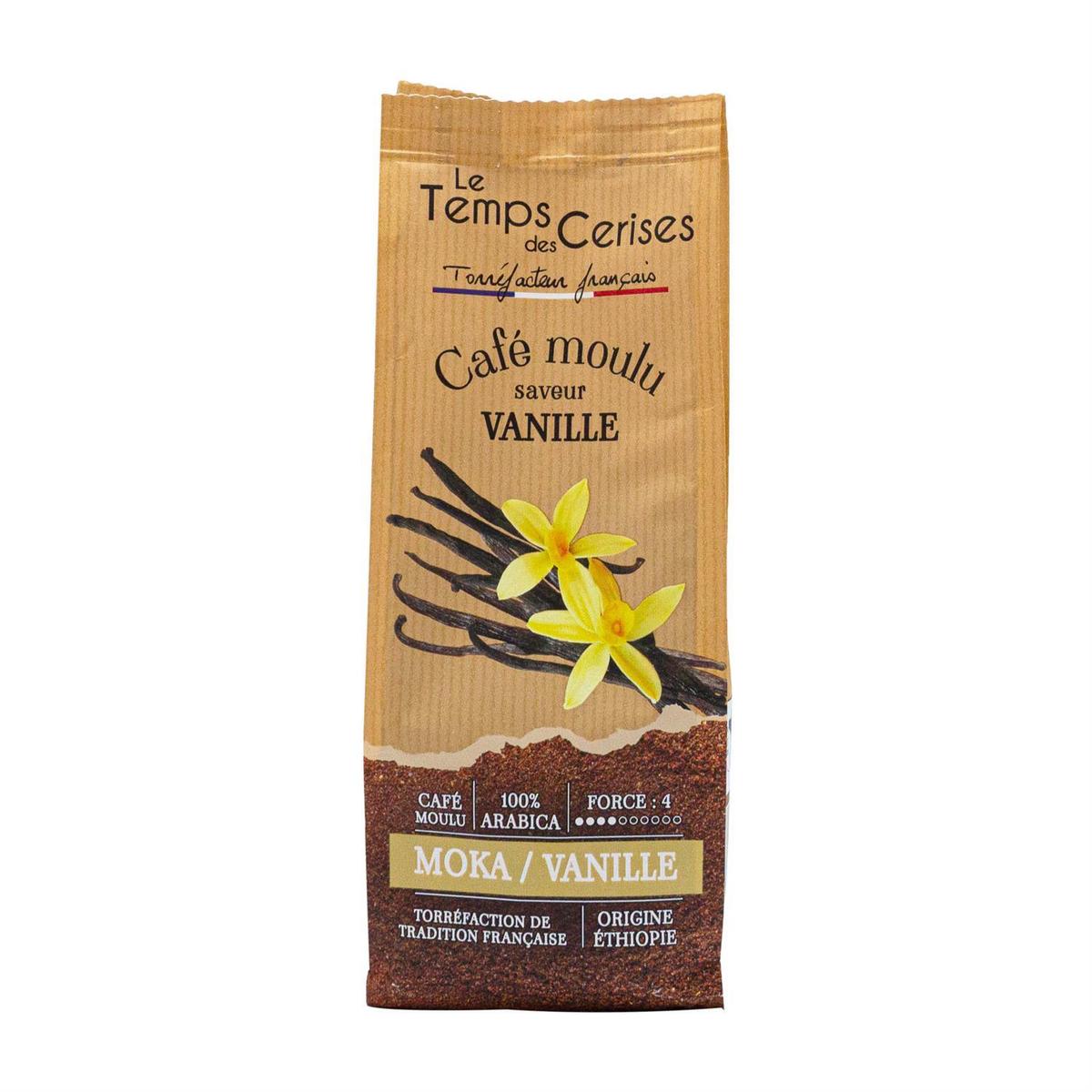 3564884027722 - Le Temps des Cerises - Café saveur Vanille Moulu