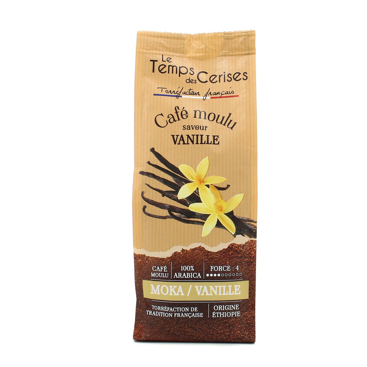 3564884027722 - Le Temps des Cerises - Café saveur Vanille Moulu