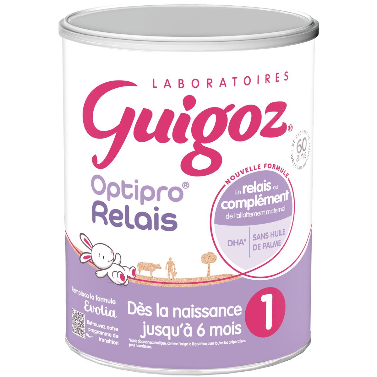 7613038317922 - Guigoz - Lait bébé en poudre Evolia 1er âge, 0-6 mois