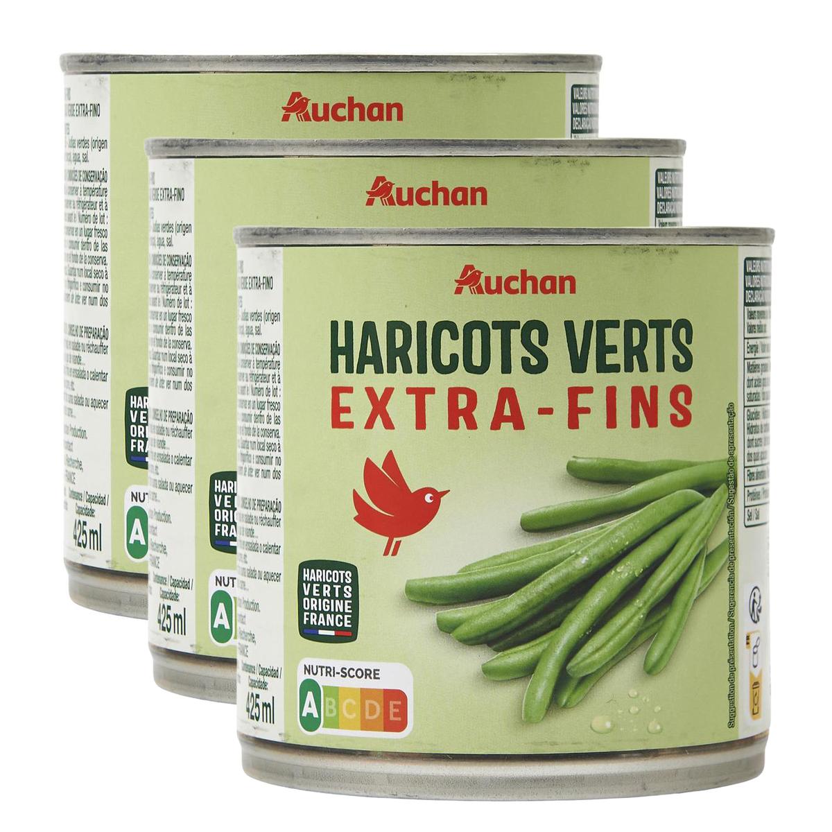2050000408922 - Auchan - Haricots verts extra-fins