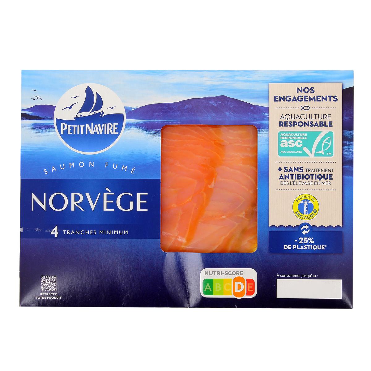 3760253430623 - Petit Navire - Saumon Fumé de Norvège
