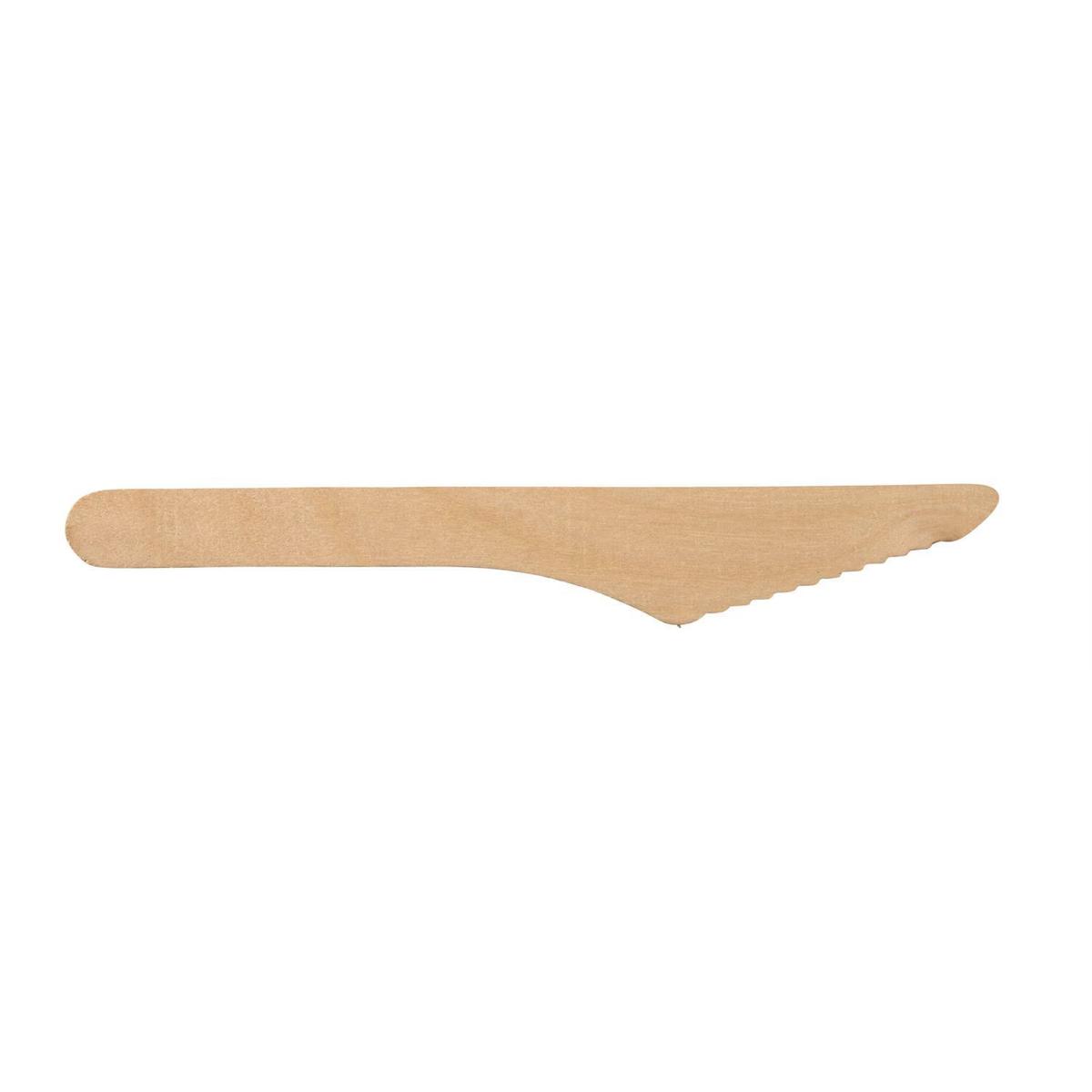 3573972191023 - - Couverts jetables couteau bois