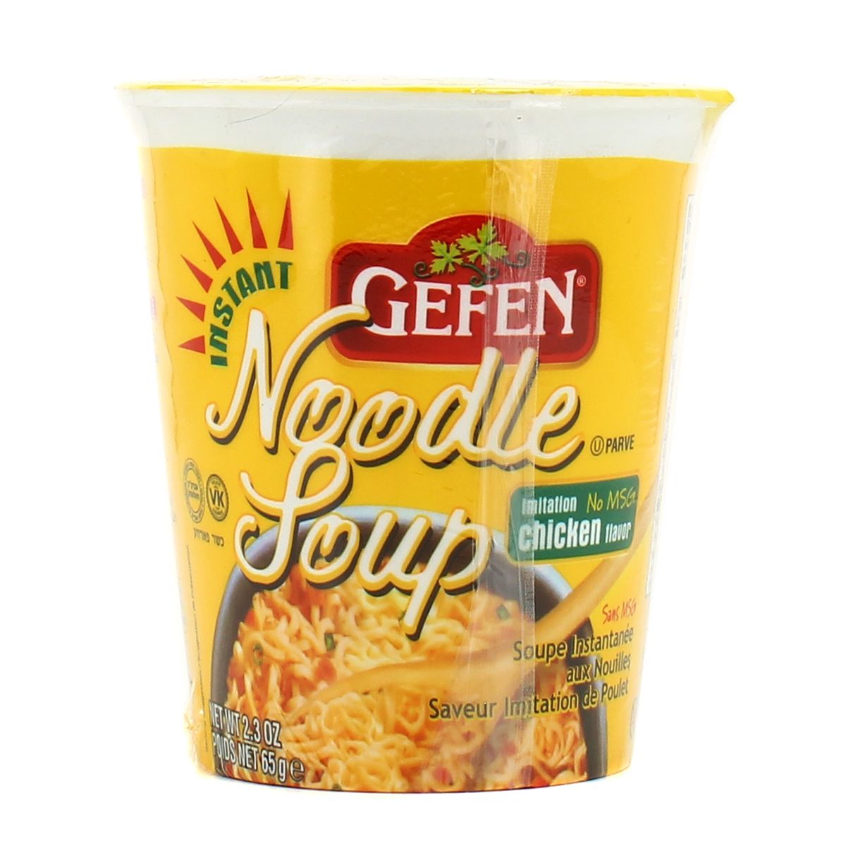 0710069061323 - Gefen - Soupe instantanée aux Nouilles saveur immitation de Poulet
