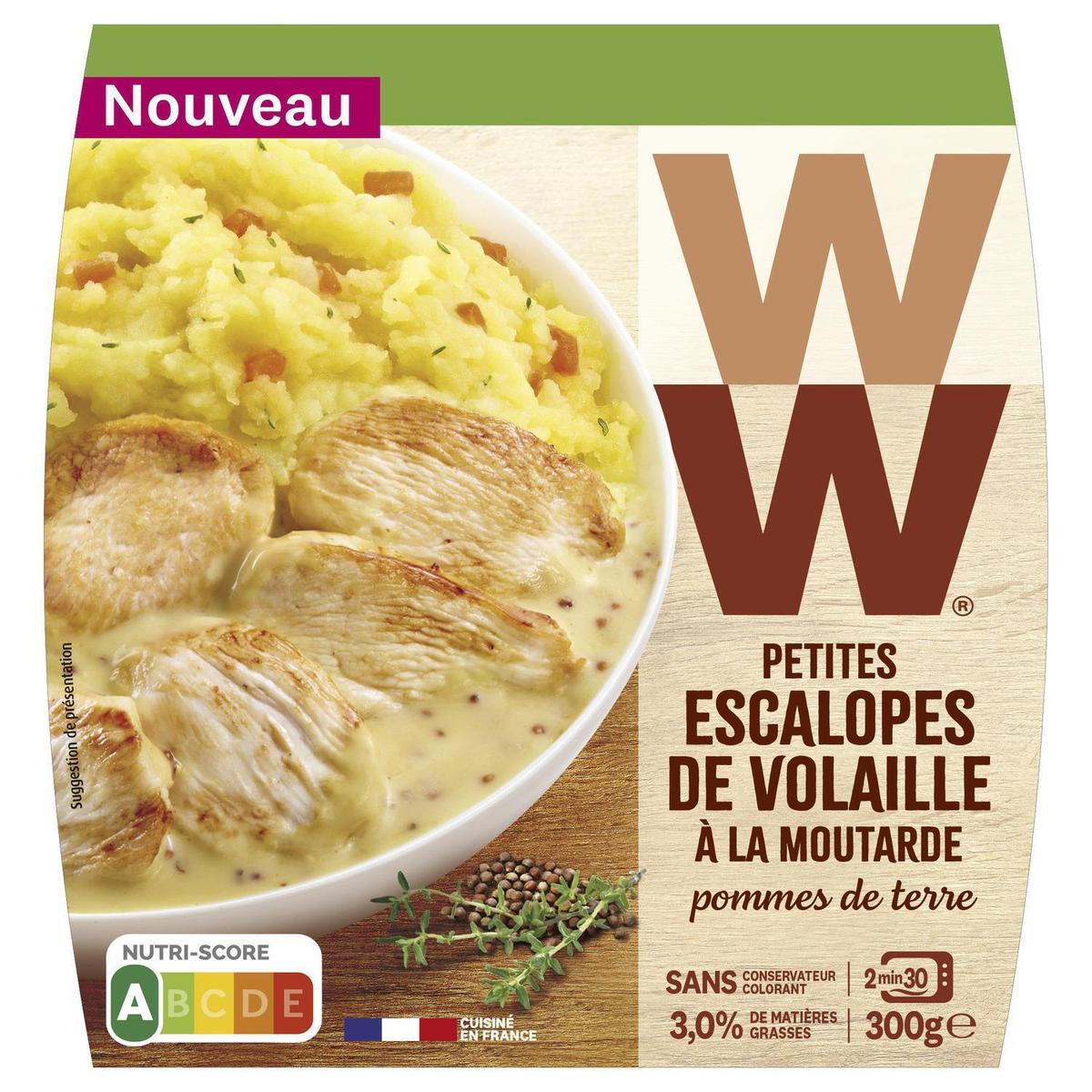 3248830002123 - WW - Petites Escalopes de Volaille Moutarde et Pomme de Terre