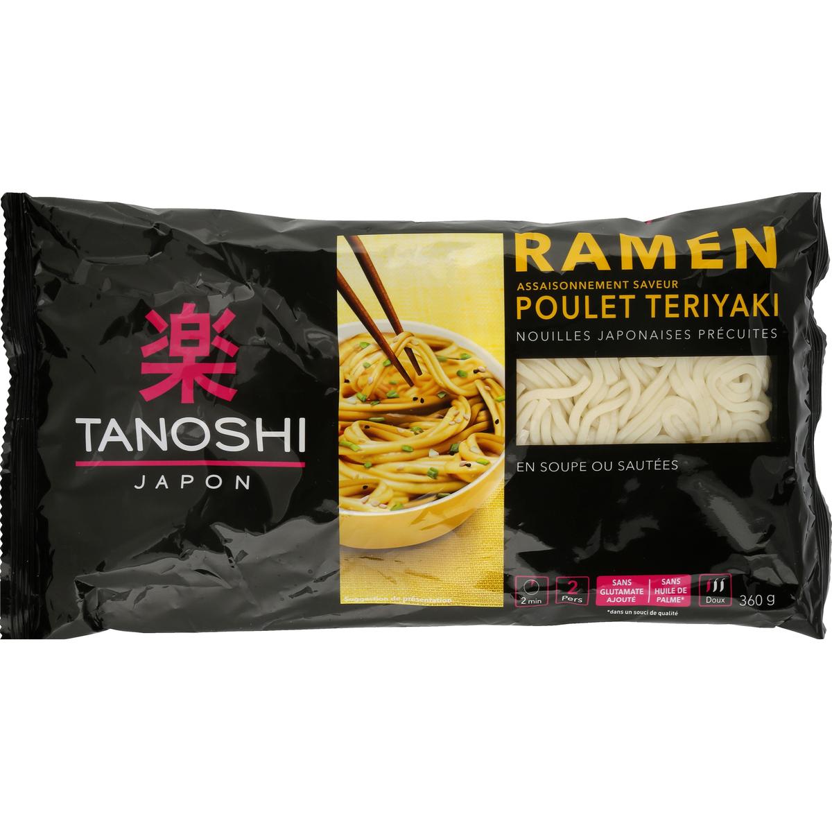Bol de ramen Tanoshi sauce teriyaki (rubrique J'ai testé pour vous)