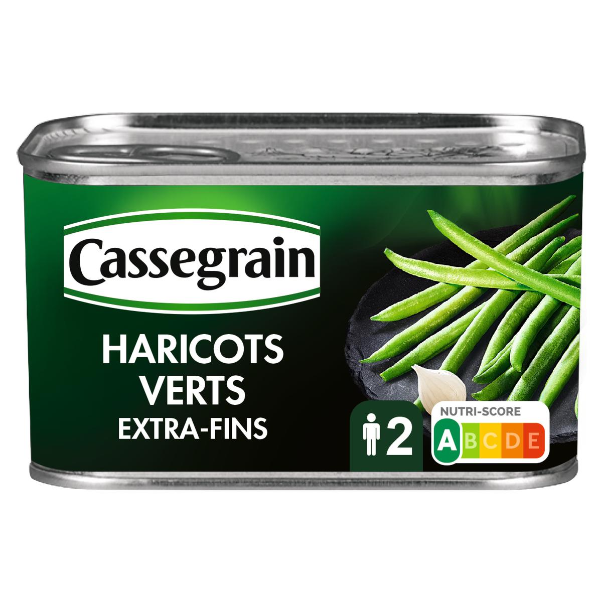 3083681094923 - Cassegrain - Haricots verts extra-fins cueillis main 