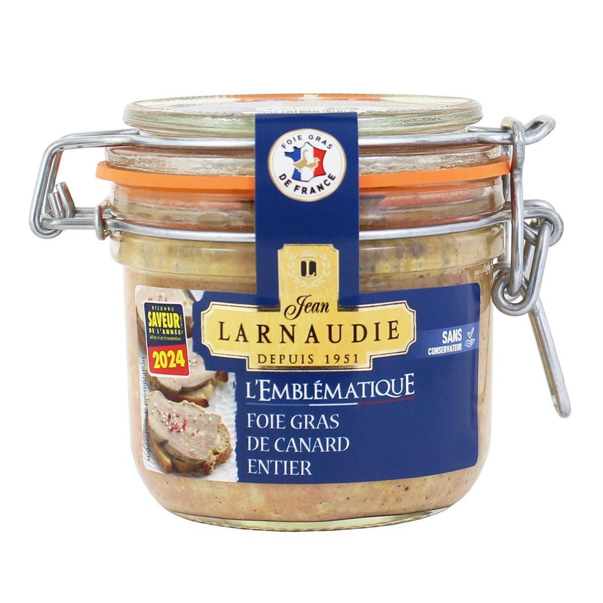 3113010165823 - Jean Larnaudie - Foie Gras de Canard Entier