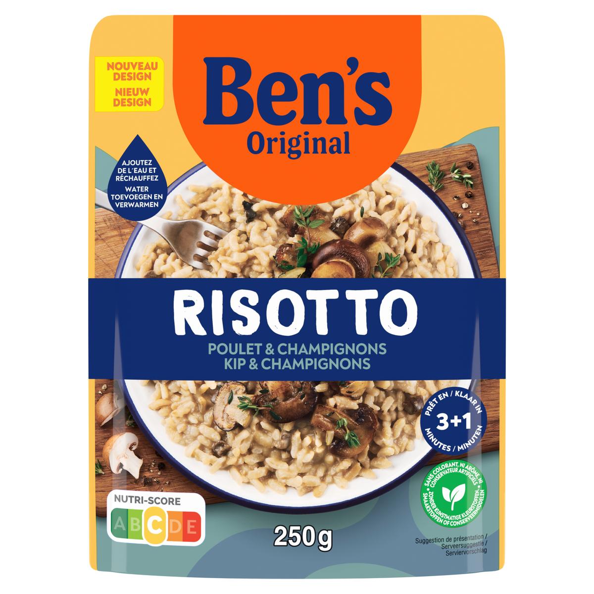 3487400005823 - Ben's Original - Risotto Micro-Ondes Express Poulet Champignons 