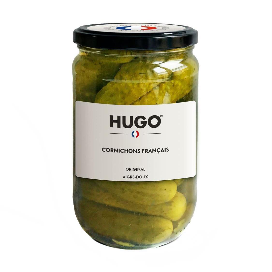 3217450007023 - Hugo - Cornichons Français Original Aigre Doux
