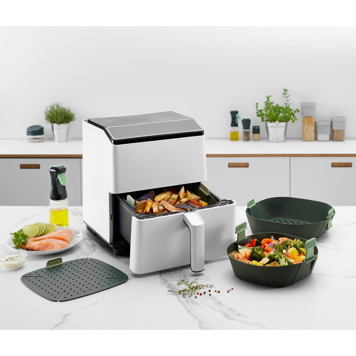 8710755887123 - Lékué - Panier pour friteuse sans huile XL
