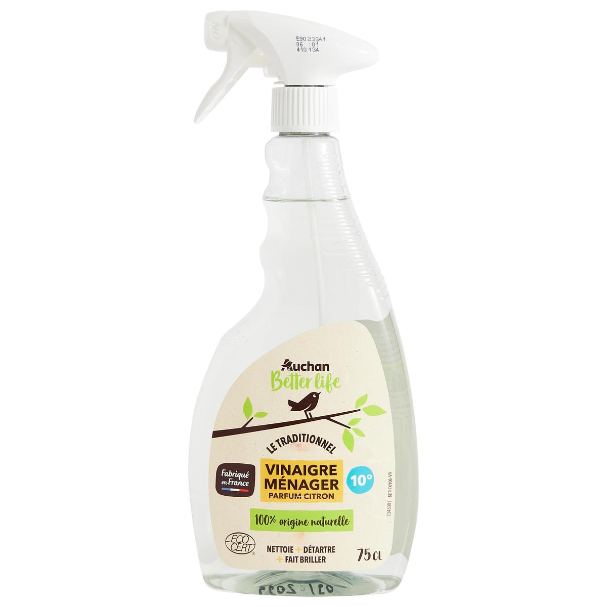 3596710497423 - Auchan Better Life - Spray vinaigre ménager naturel