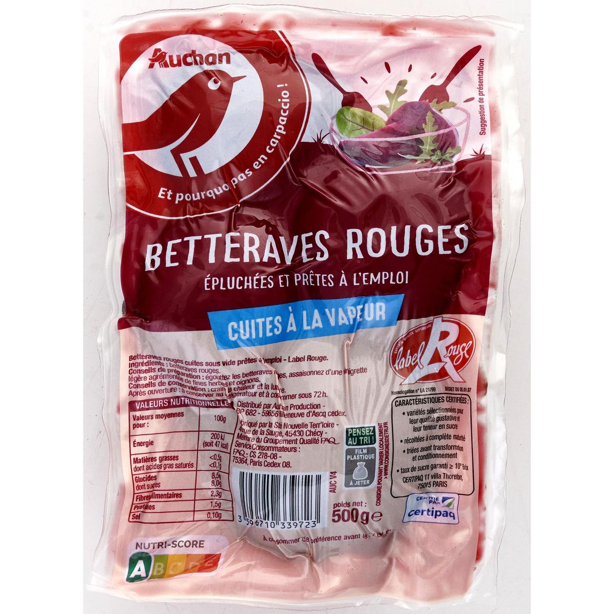 3596710339723 - Auchan - Betteraves Cuites Label Rouge