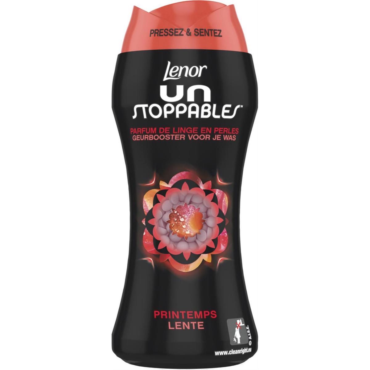 8001090760524 - Lenor - Parfum de linge en billes Unstoppables Parfum printemps