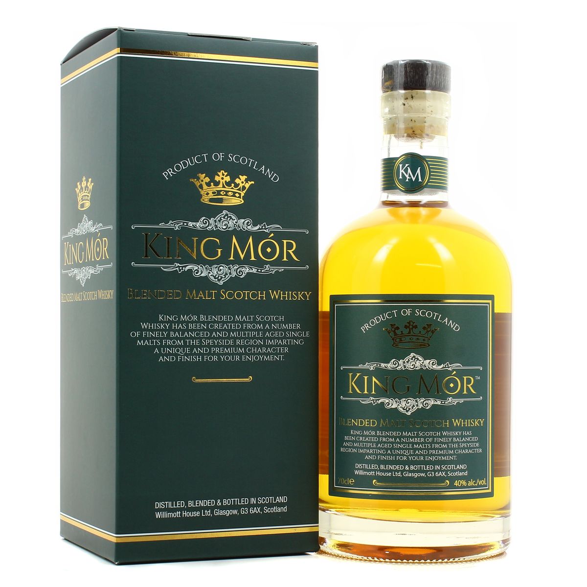 5060354251324 - King Mor - Scotch Bended Malt 40°