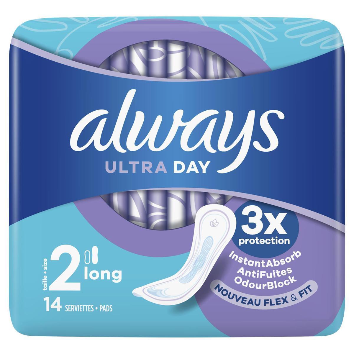 8006540822524 - Always - Serviettes Ultra Long (Taille 2)