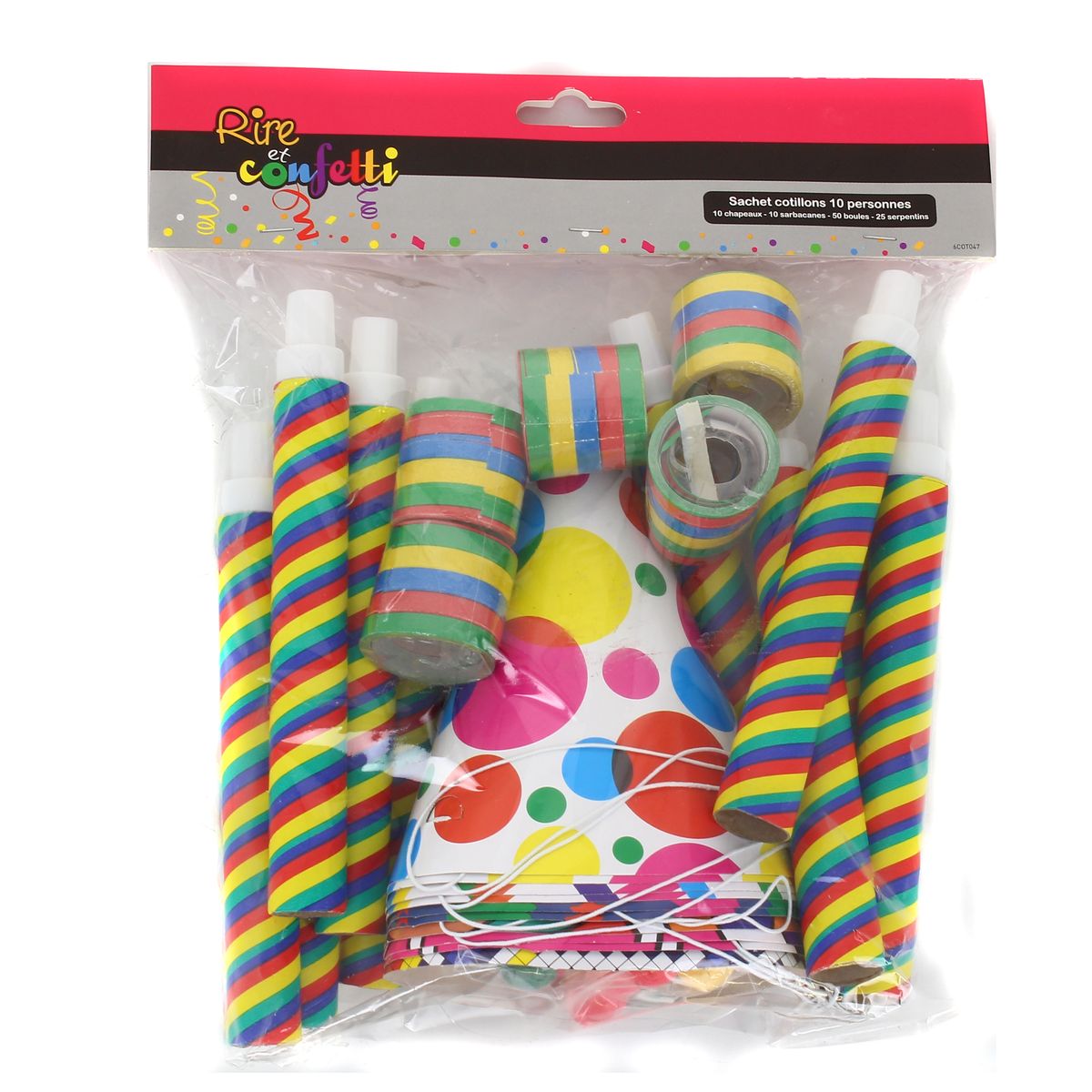 3526781052924 - - Sachet de cotillons pour 10 personnes