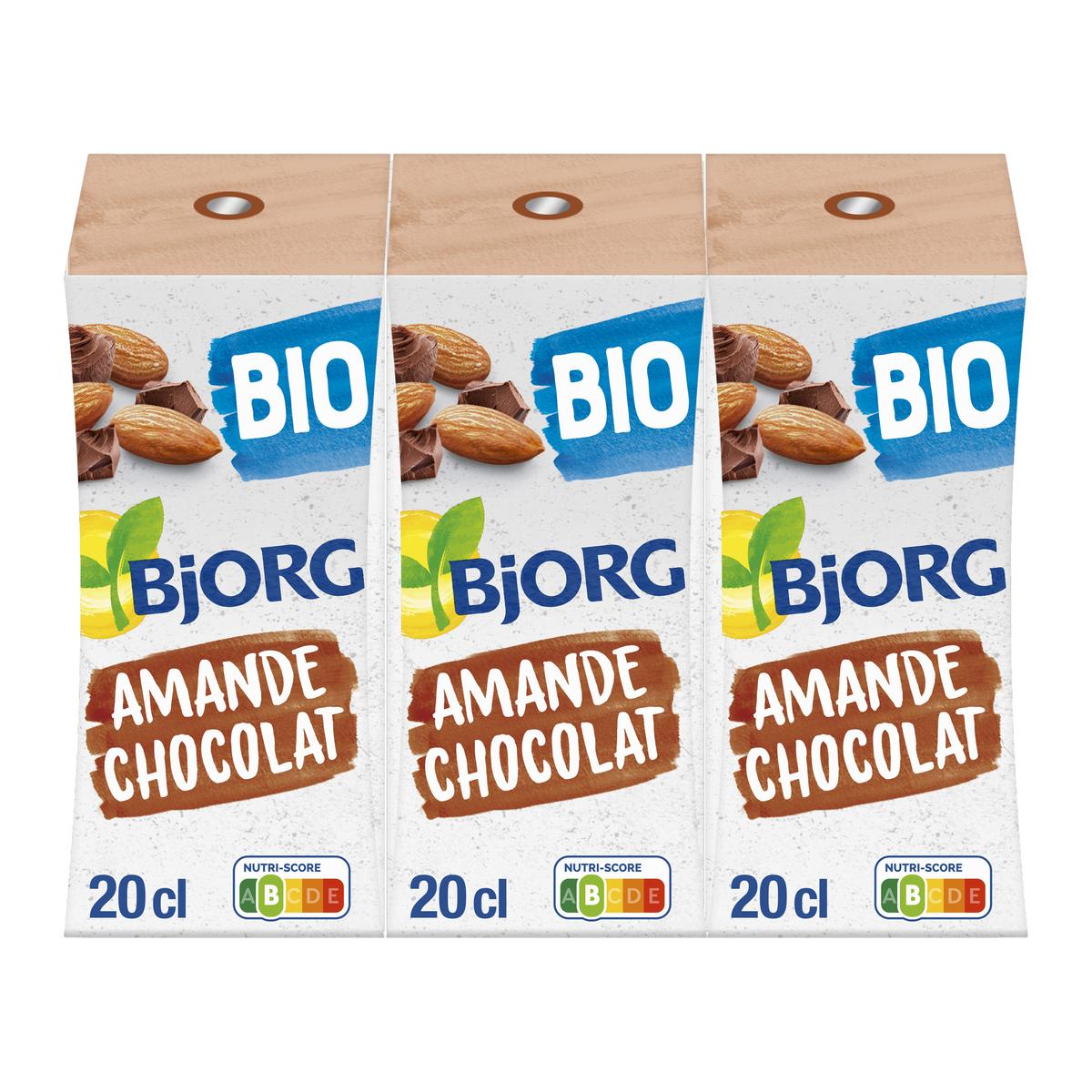 Lait d'amande bio sans sucre 3x25cl - Bjorg