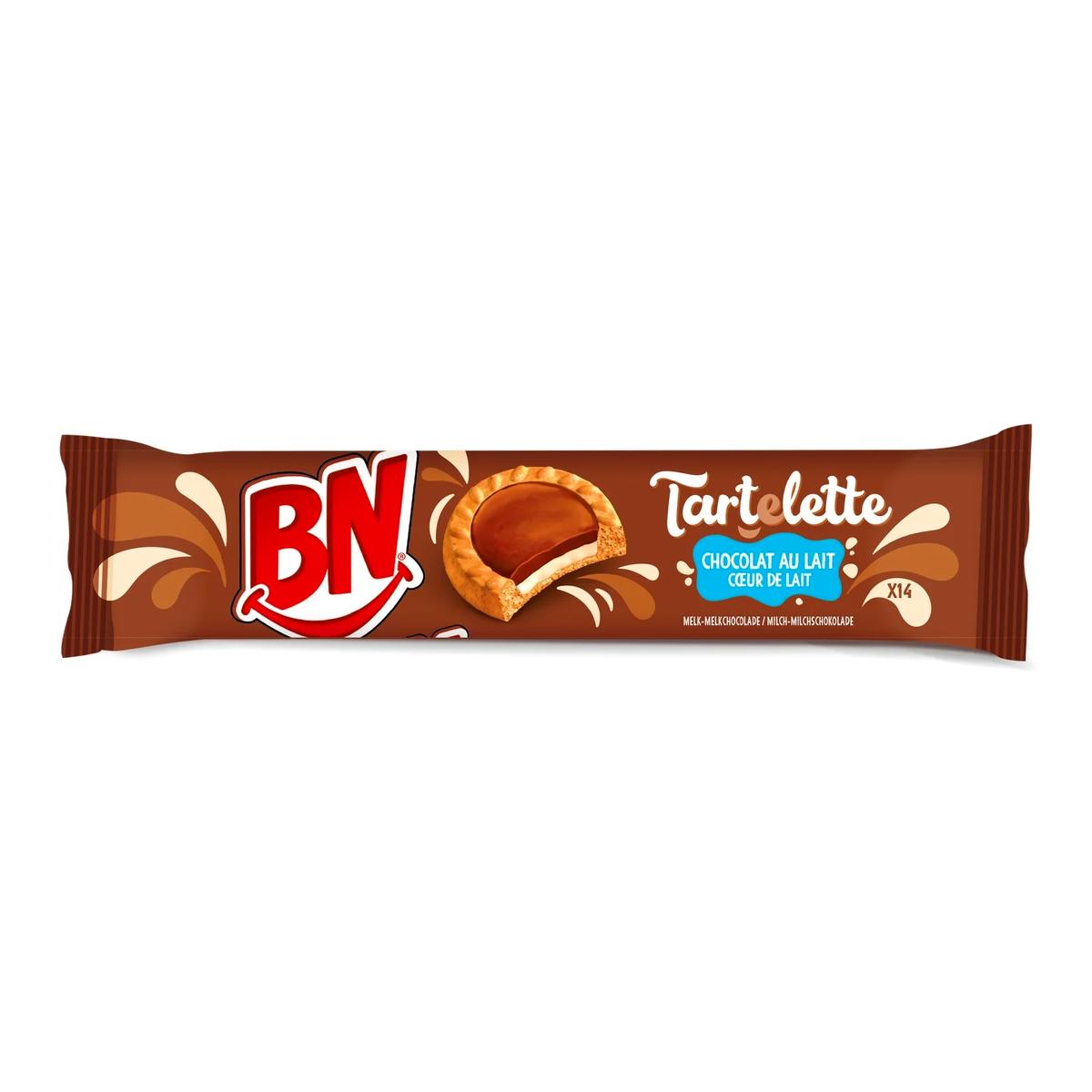 3061990144324 - BN - Tartelette Chocolat au Lait et Fourrée à la Crème