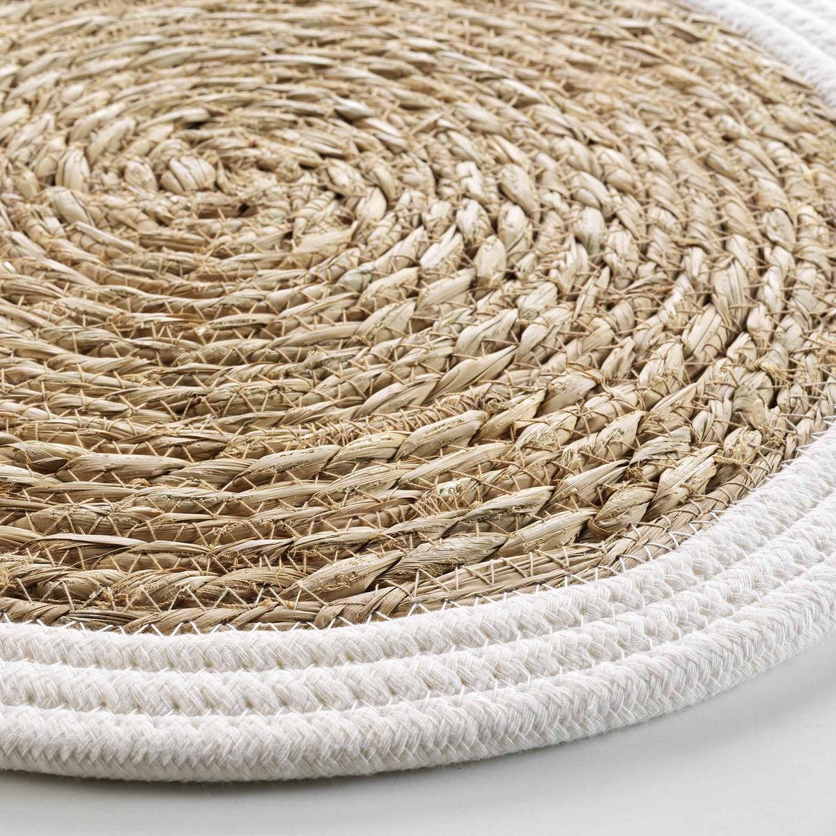 3574387905724 - Douceur D Interieur - Set de table Simba blanc