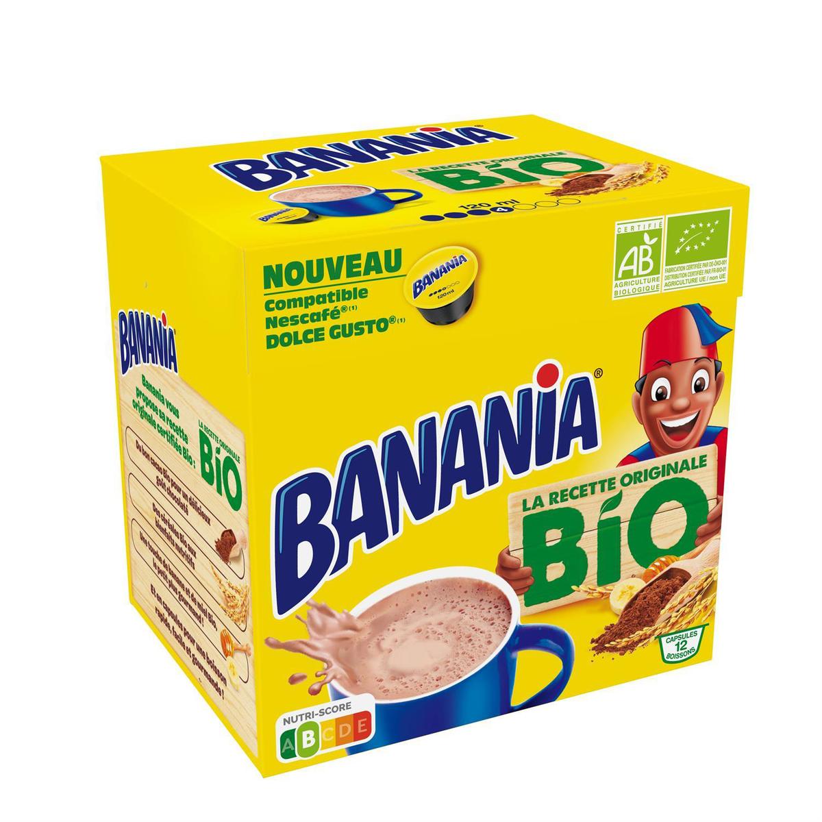 3700278405824 - Banania - Banania capsules compatibles Dolce Gusto bio