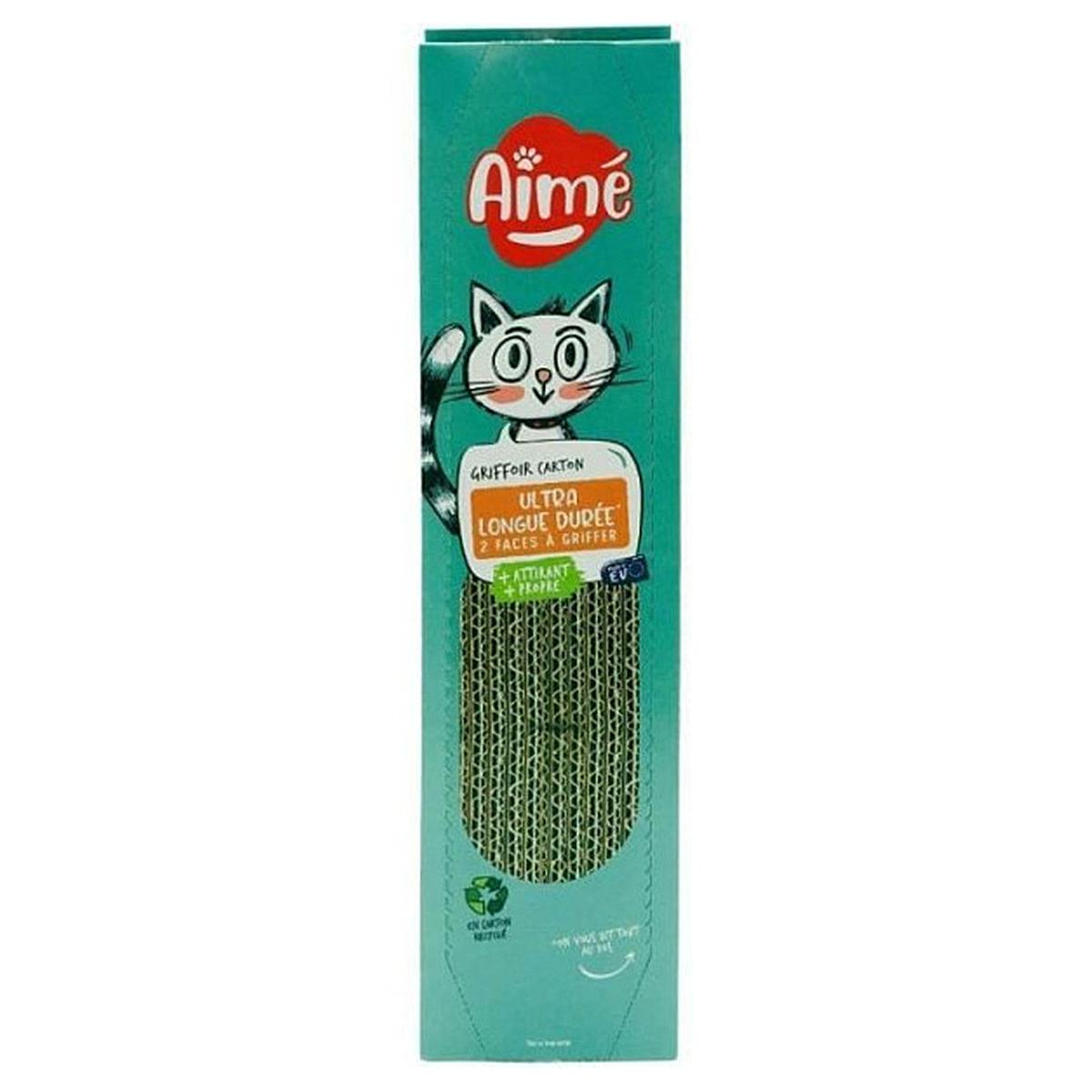 3281018006124 - Aime - Griffoir à chat en carton