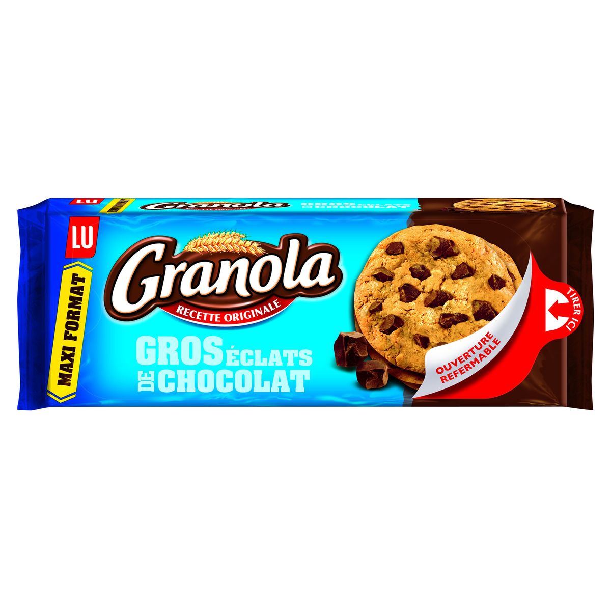 Livraison à domicile Granola Extra cookies chocolat, 276g