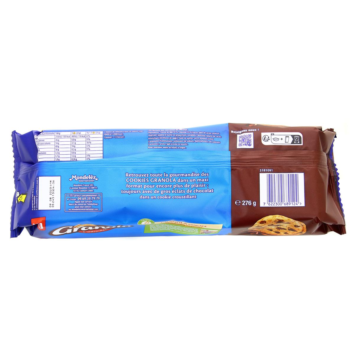 7622300689124 - Granola - Extra cookies chocolat