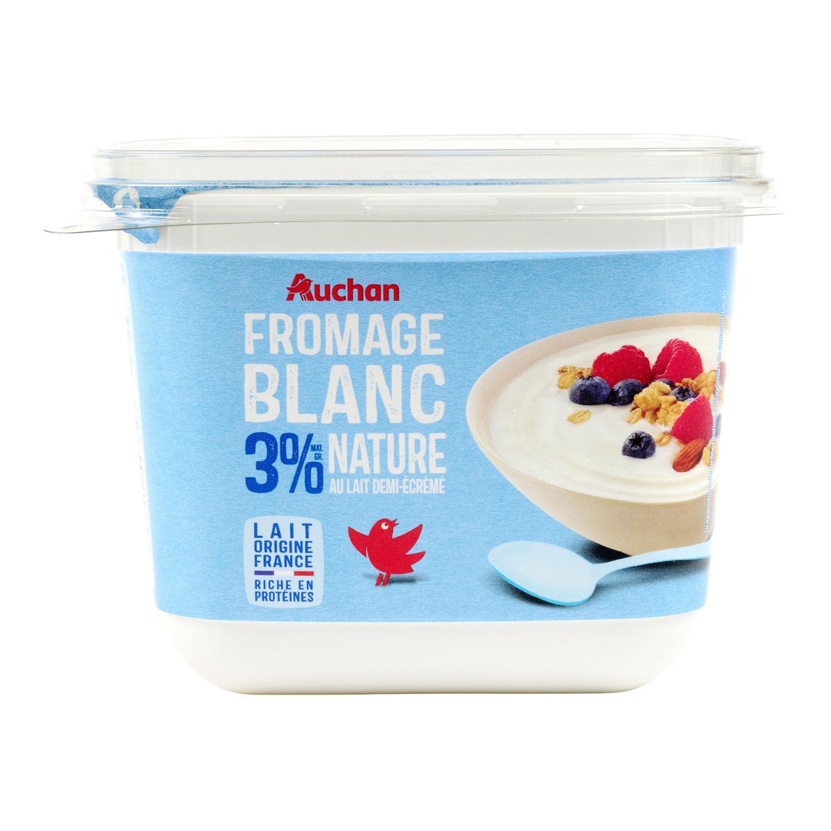 3596710489824 - Auchan - Fromage blanc 3,2%mg
