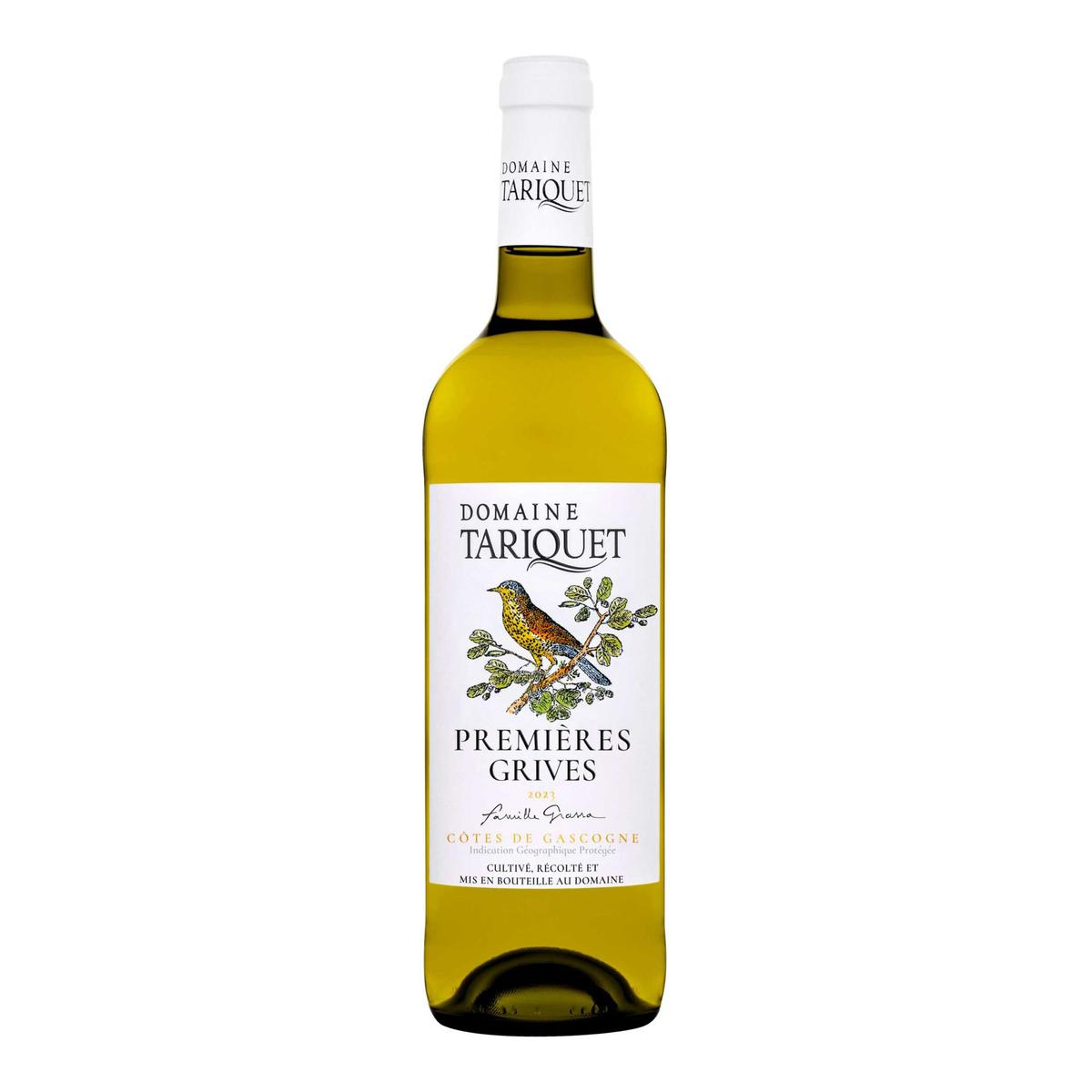 3359880100025 - Côtes de Gascogne blanc IGP - Domaine Tariquet 1ère Grives