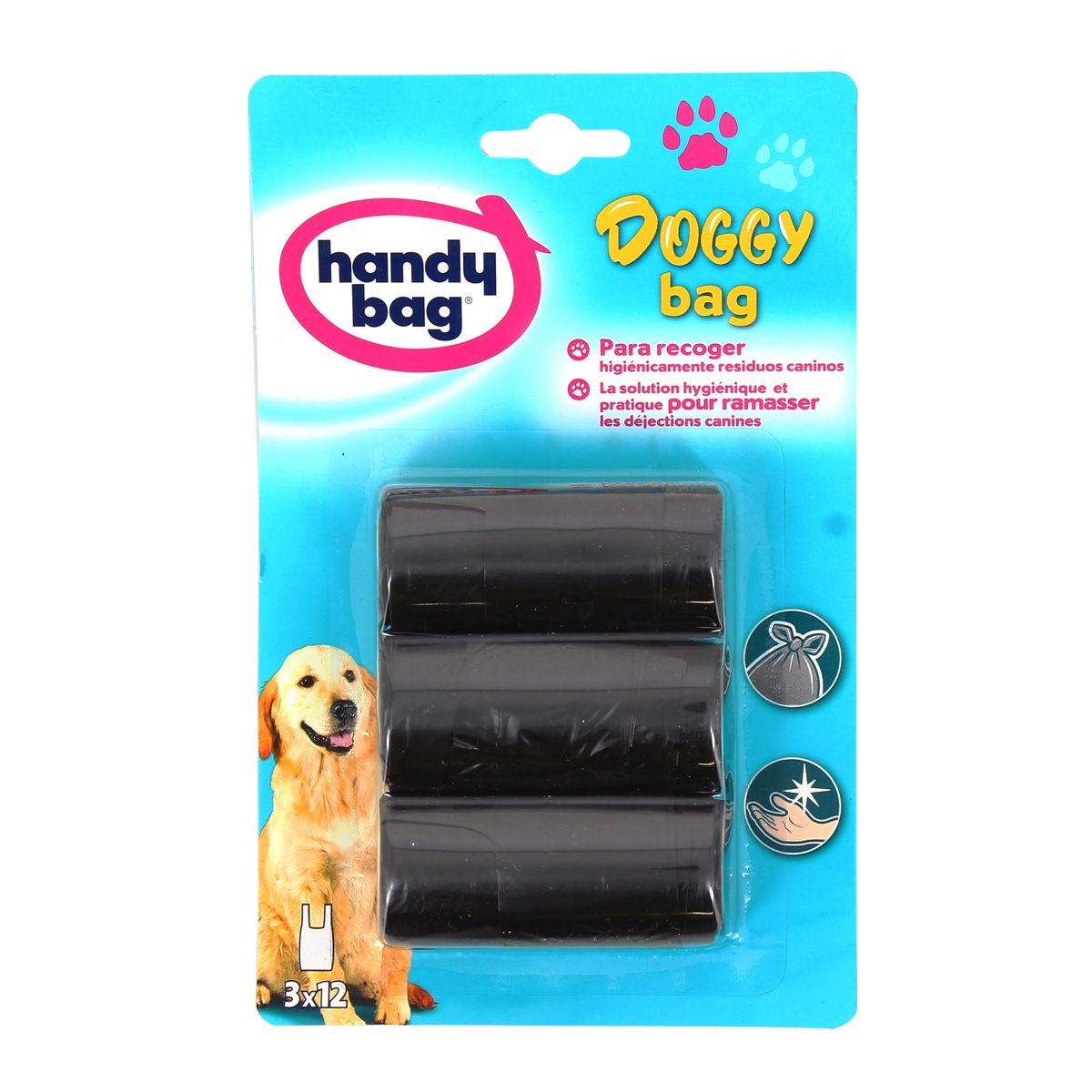 4008871210425 - Handy Bag - Doggy Bag pour chien 3 litres