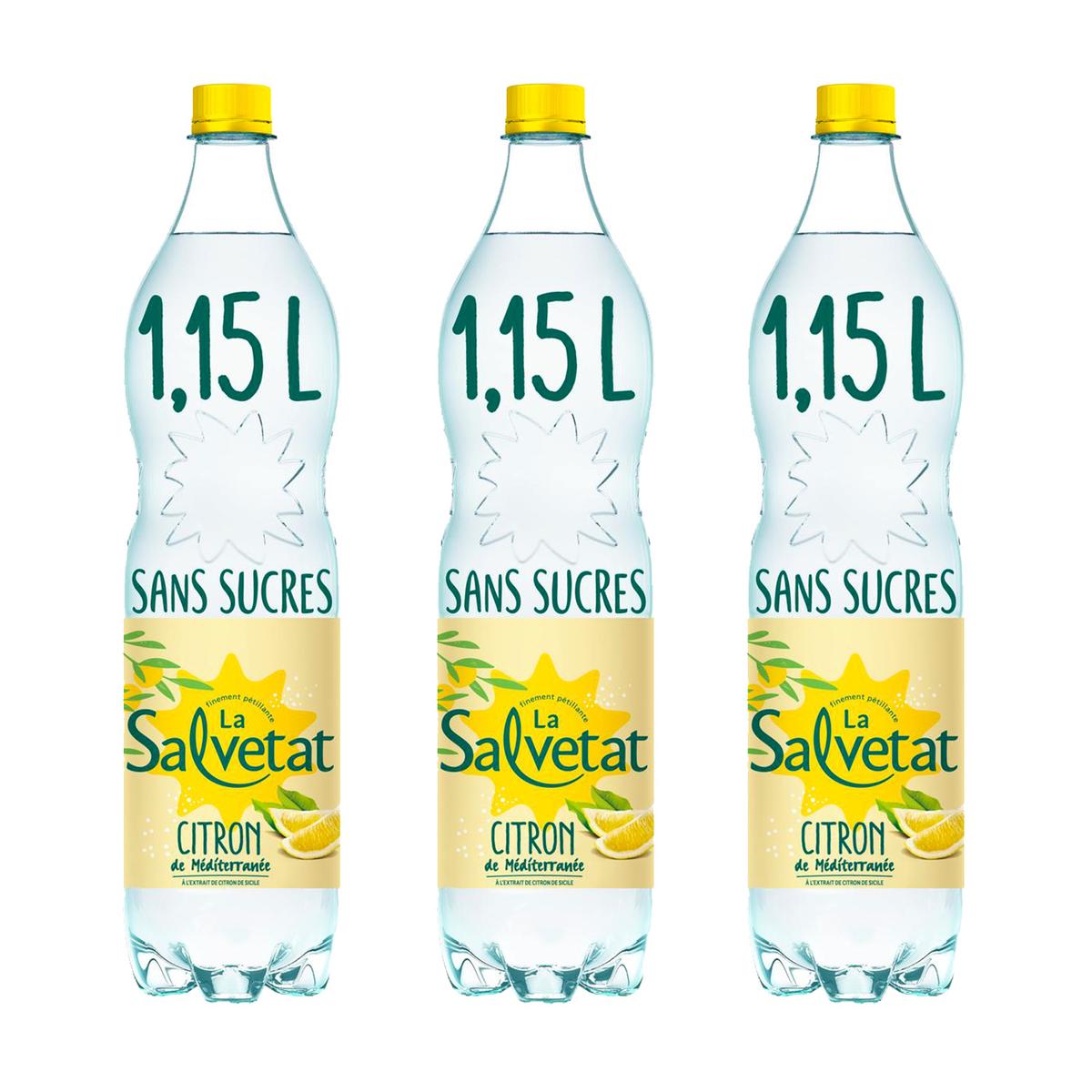 2050000140525 - Salvetat - Eau gazeuse aromatisée citron