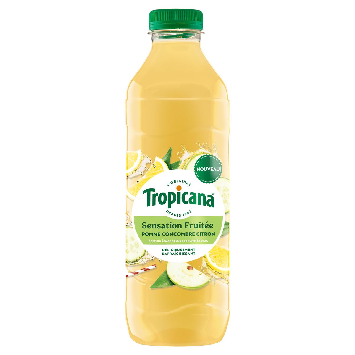 1210002000925 - Tropicana - Jus de Fruits Pomme, Concombre et Citron