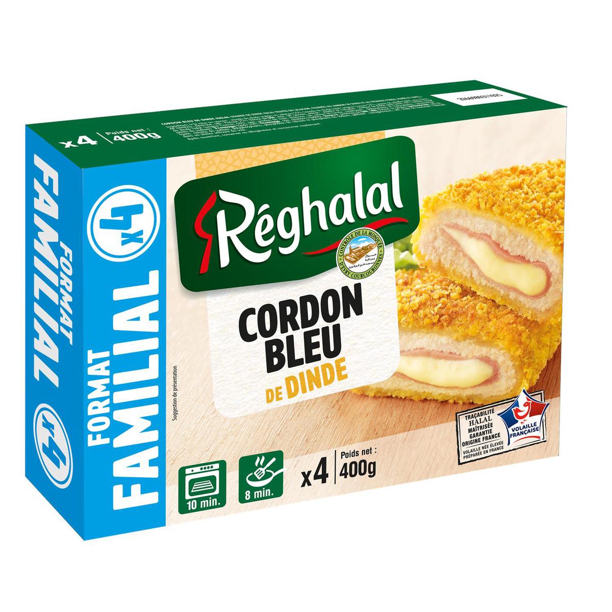 3266980311025 - Reghalal - Cordon Bleu de Dinde - Halal