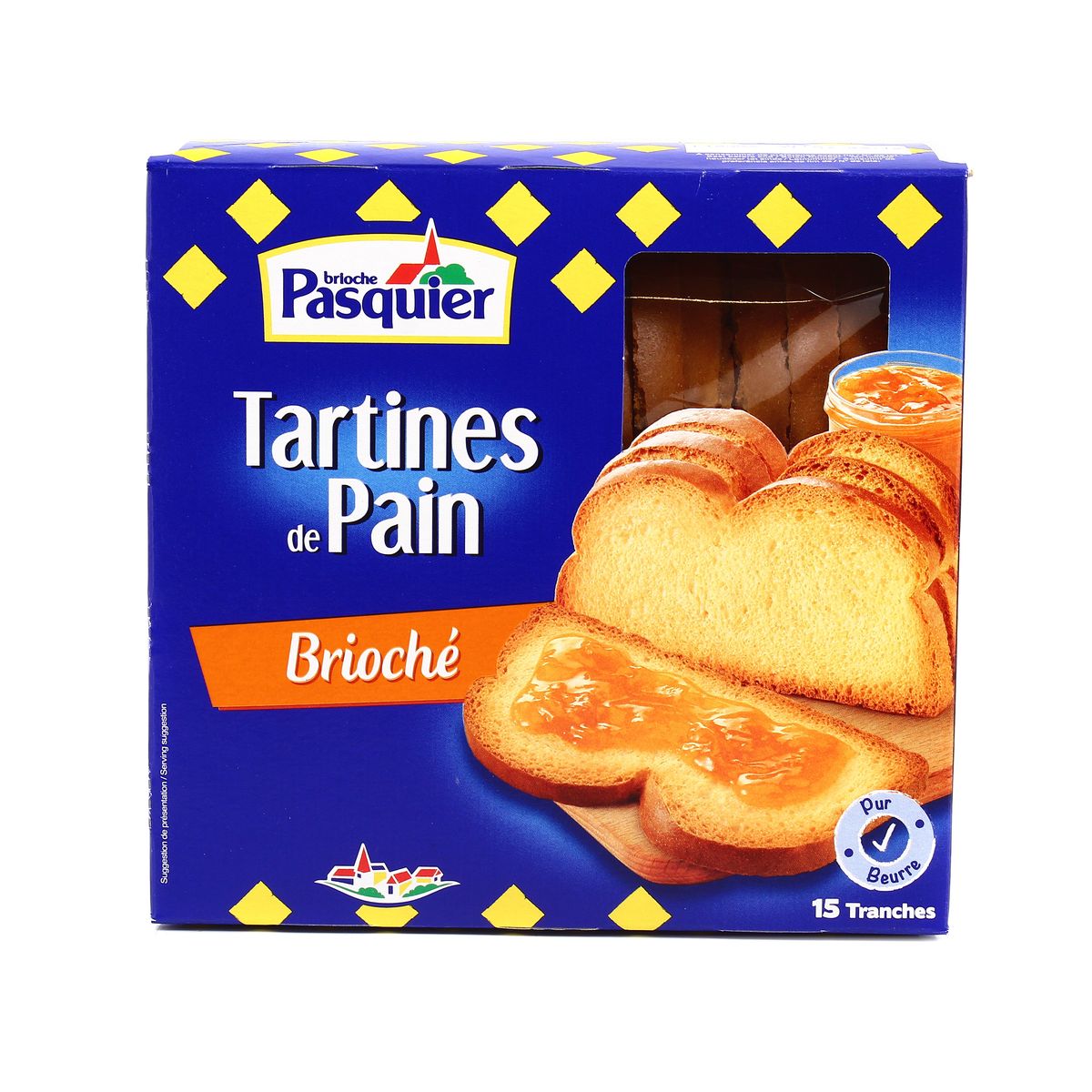 3182180001125 - Pasquier - Tartines de pain brioché