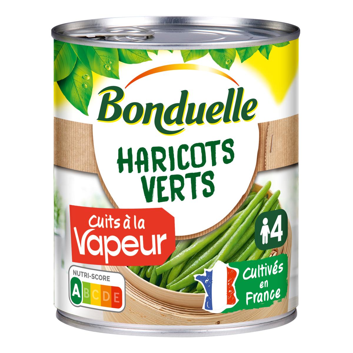3083681131925 - Bonduelle - Haricots verts extra-fins cuits à la vapeur