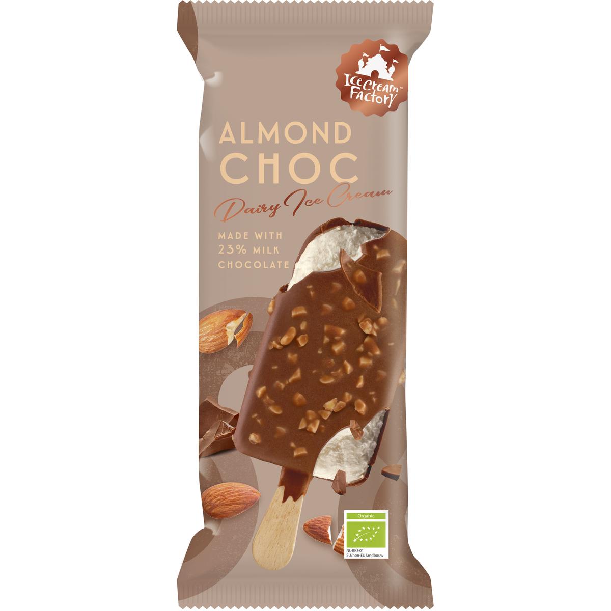 8711521021925 - Ice Cream Factory - Bâtonnet glacé amande Bio