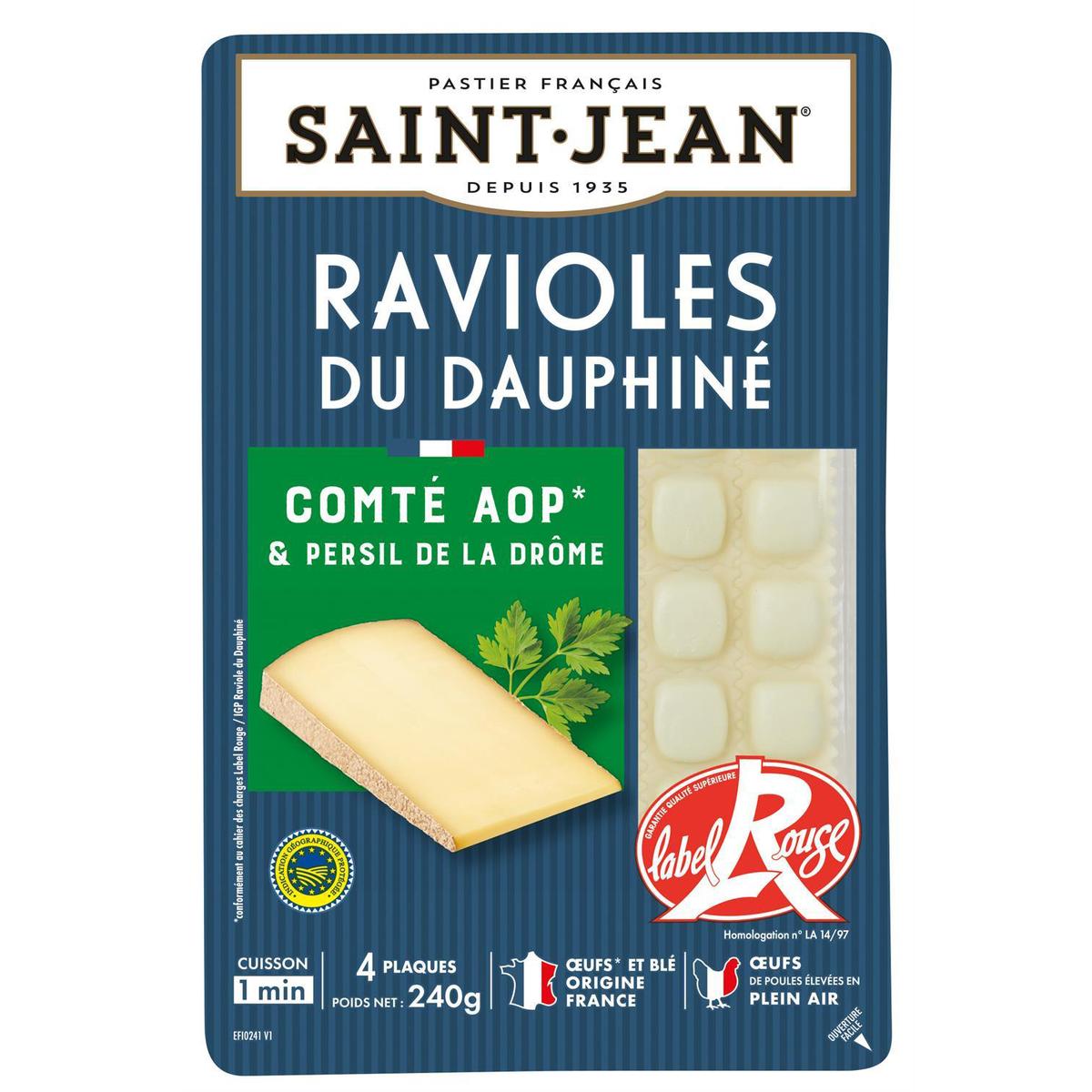 3266140062125 - Saint Jean - Ravioles du Dauphiné Label Rouge