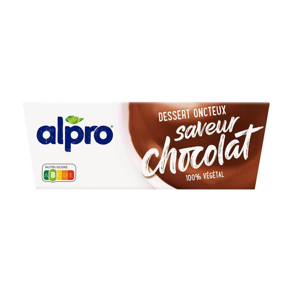 Livraison à domicile Alpro Crème dessert végétale Chocolat, 4x115g