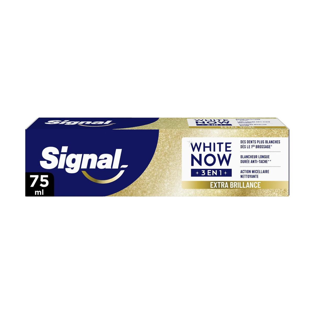 8720181698125 - Signal - Dentifrice White Now 3 en 1 - Hello Glow