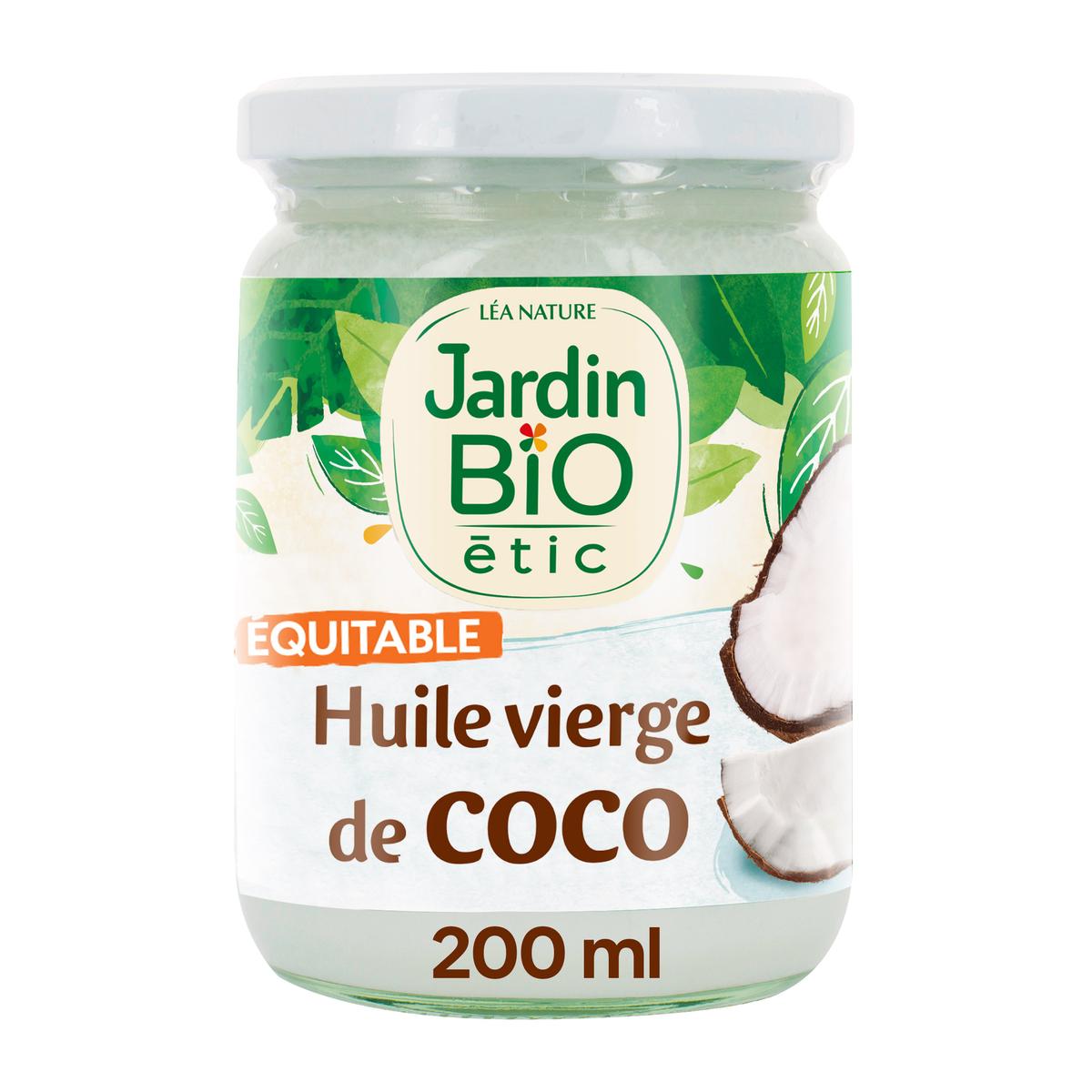 Huile coco vierge 20cl, Huiles de coco